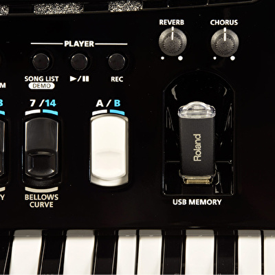 ROLAND FR-4X BK V-ACCORDION Siyah Akordiyon